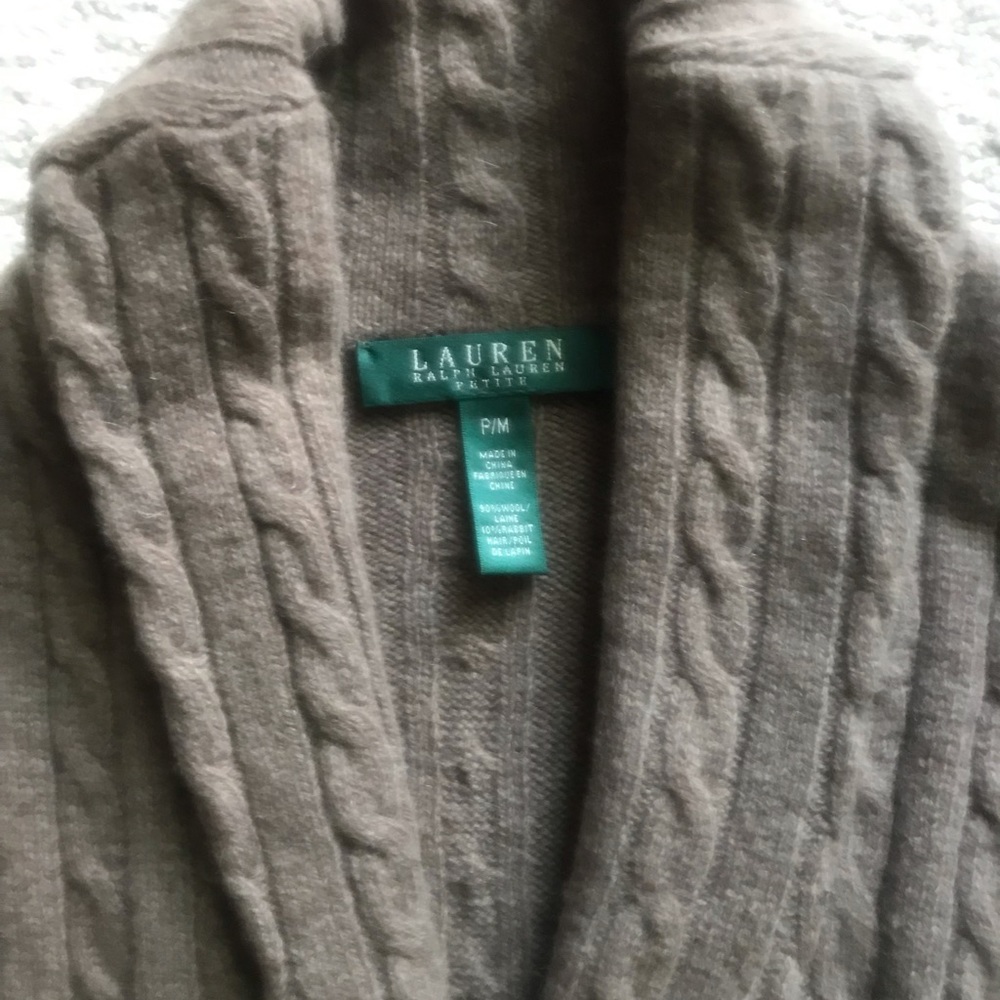 LAUREN Ralph Lauren Petite Sweater Vest - Picture 2 of 2